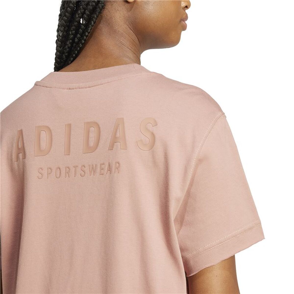 Tricou cu Mânecă Scurtă Femei Adidas Roz