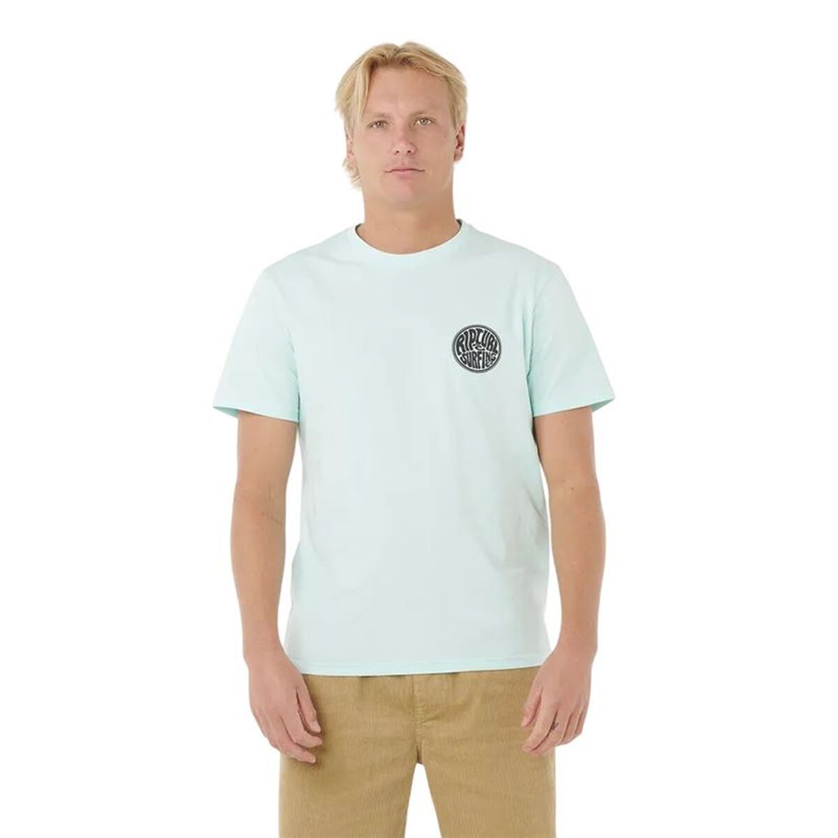 Tricou cu Mânecă Scurtă Bărbați Rip Curl Drifter Tee Albastru