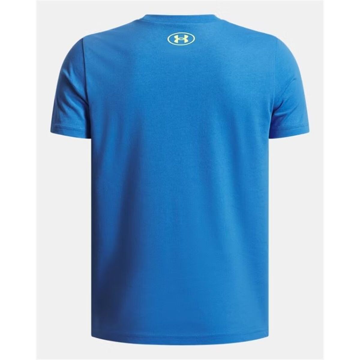 Tricou cu Mânecă Scurtă pentru Copii Under Armour Overlay Wm Ss Albastru