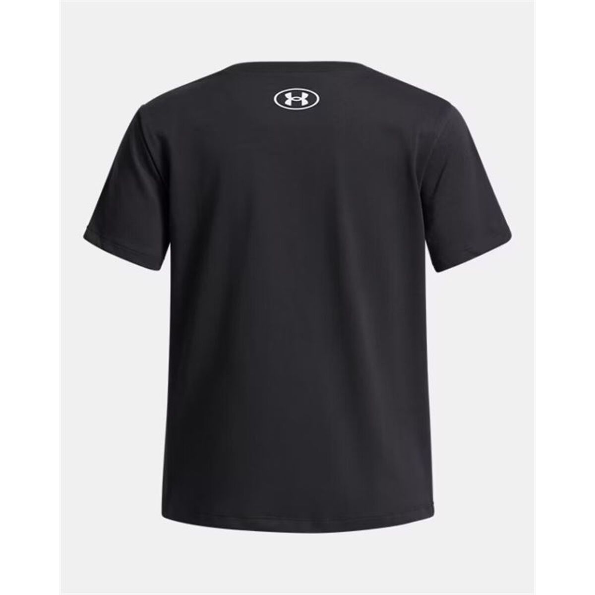Tricou cu Mânecă Scurtă pentru Copii Under Armour Big Logo Negru