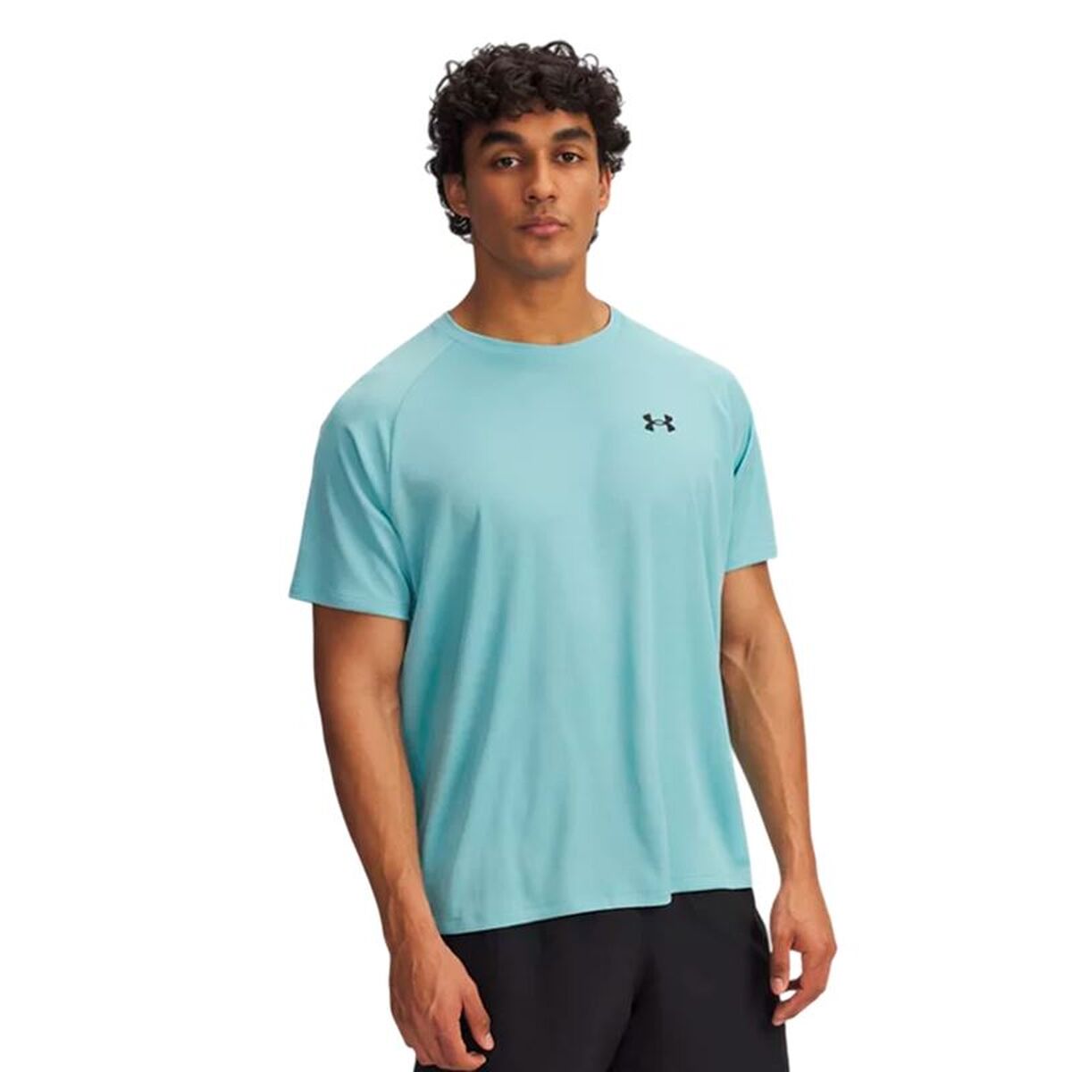 Tricou cu Mânecă Scurtă Bărbați Under Armour Tech Textured Ss Albastru celest