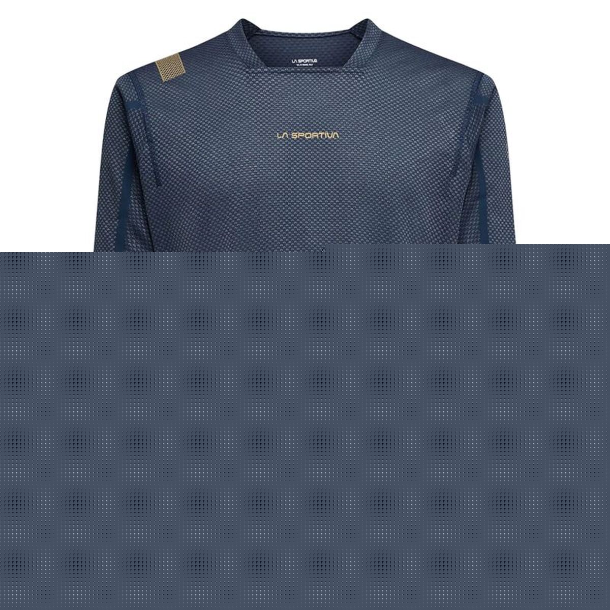 Tricou cu Mânecă Scurtă Bărbați La Sportiva Trail Bite Albastru închis