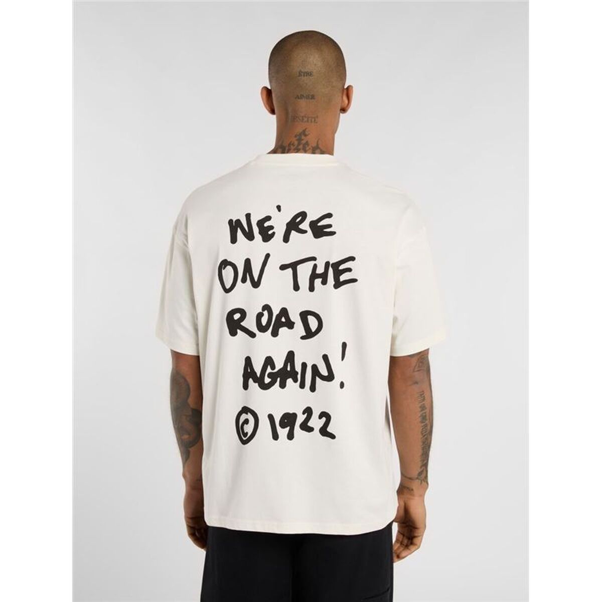 Tricou cu Mânecă Scurtă Bărbați Dickies Sneedville Ss Bej