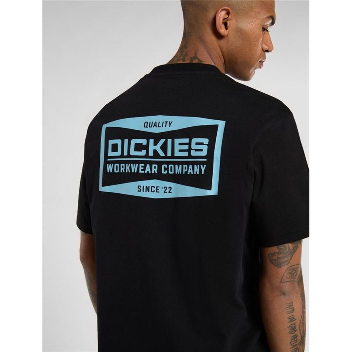 Tricou cu Mânecă Scurtă Bărbați Dickies Bolivar Ss Negru