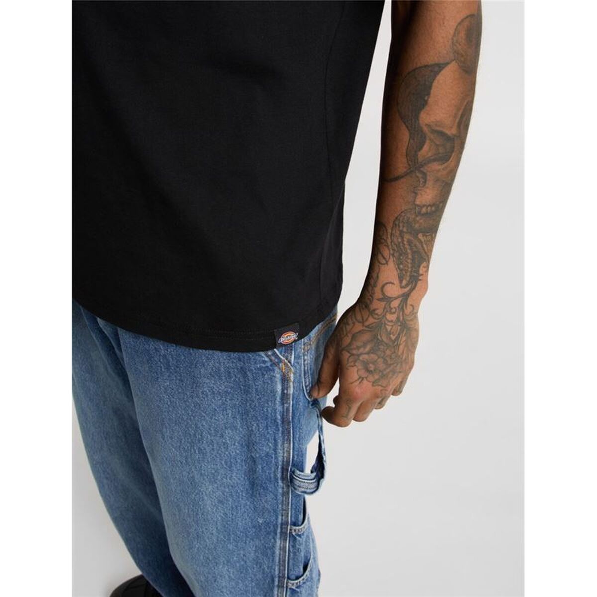 Tricou cu Mânecă Scurtă Bărbați Dickies Bolivar Ss Negru