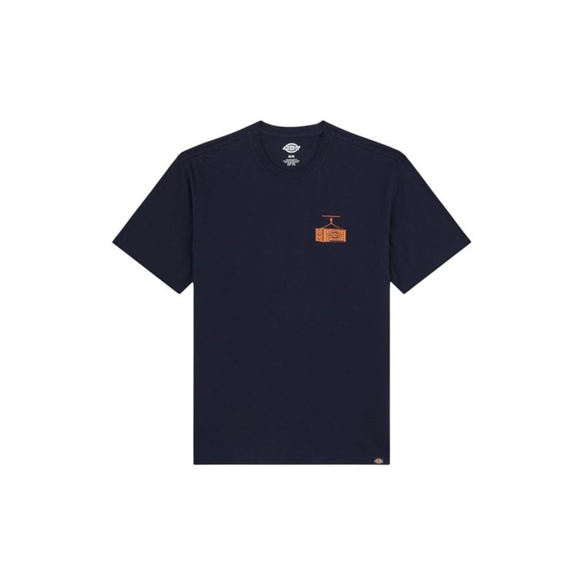 Tricou cu Mânecă Scurtă Bărbați Dickies Apison Ss Bleumarin
