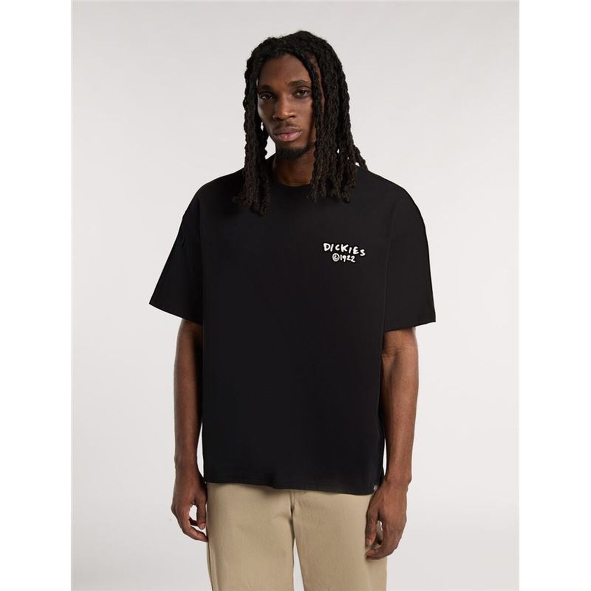 Tricou cu Mânecă Scurtă Bărbați Dickies Sneedville Ss Negru