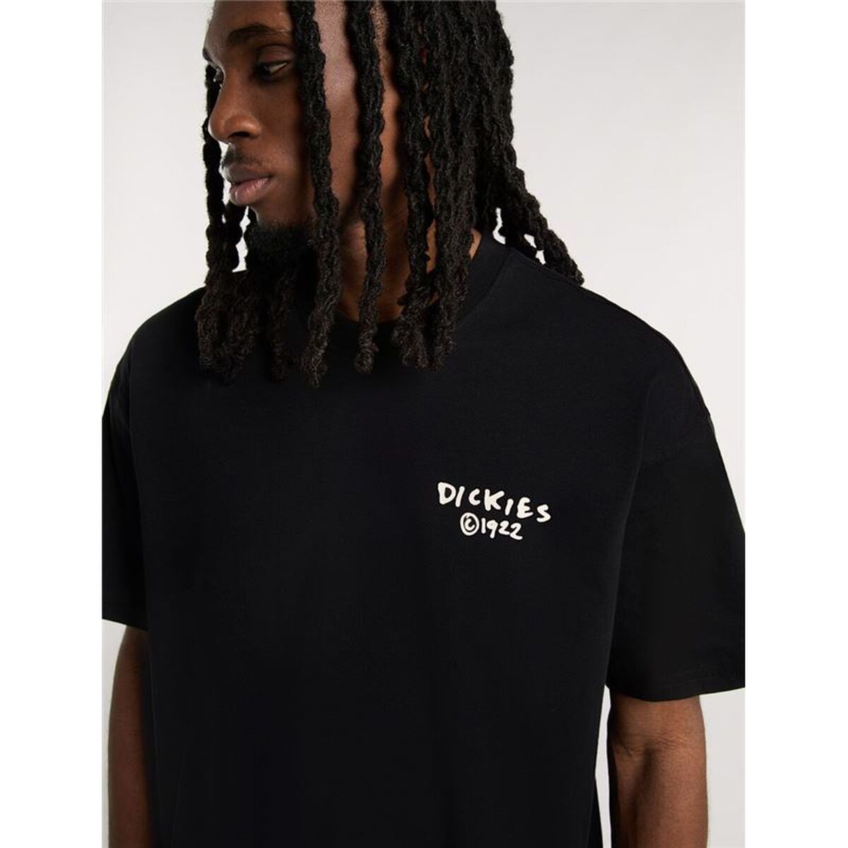 Tricou cu Mânecă Scurtă Bărbați Dickies Sneedville Ss Negru