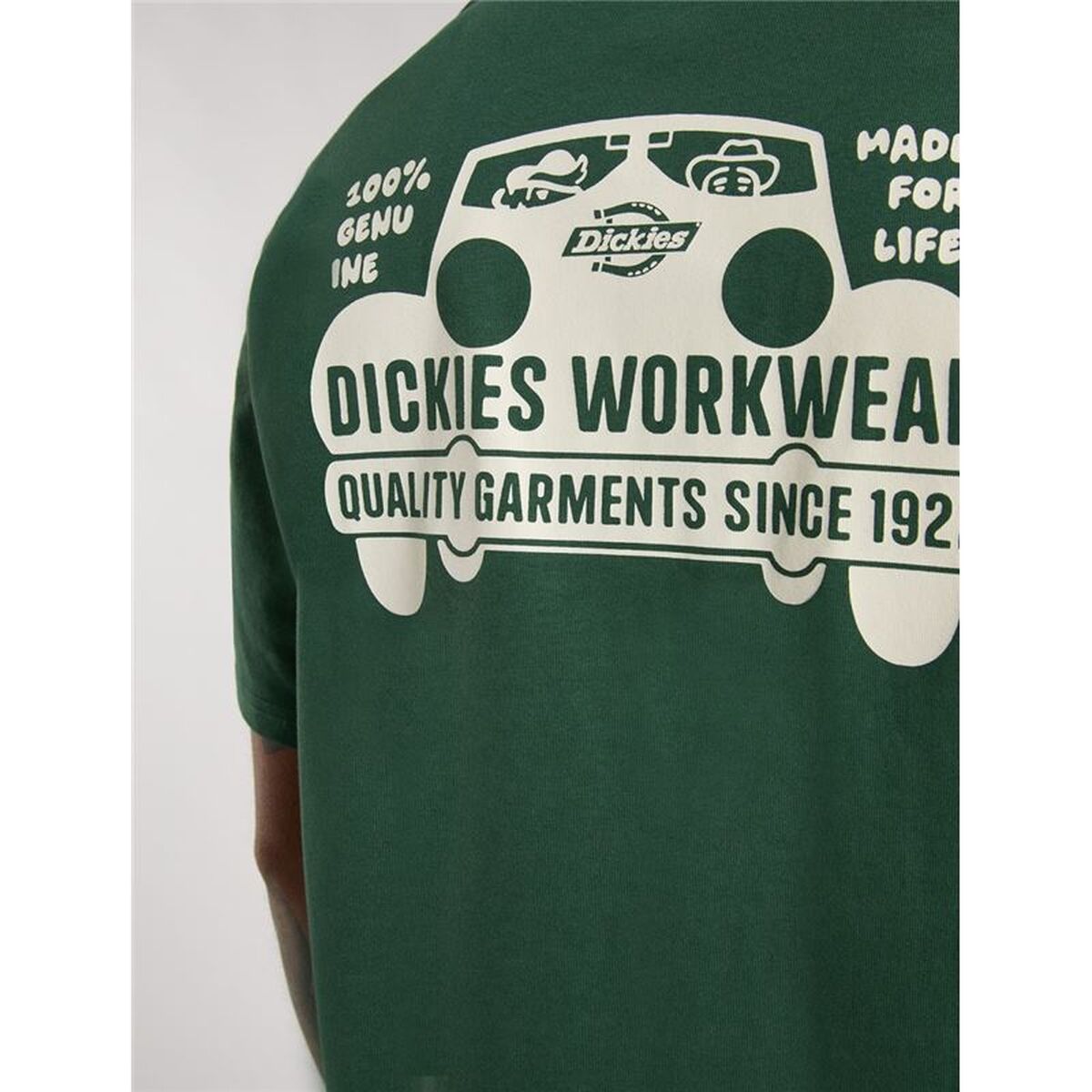 Tricou cu Mânecă Scurtă Bărbați Dickies Gordonsville Ss Verde