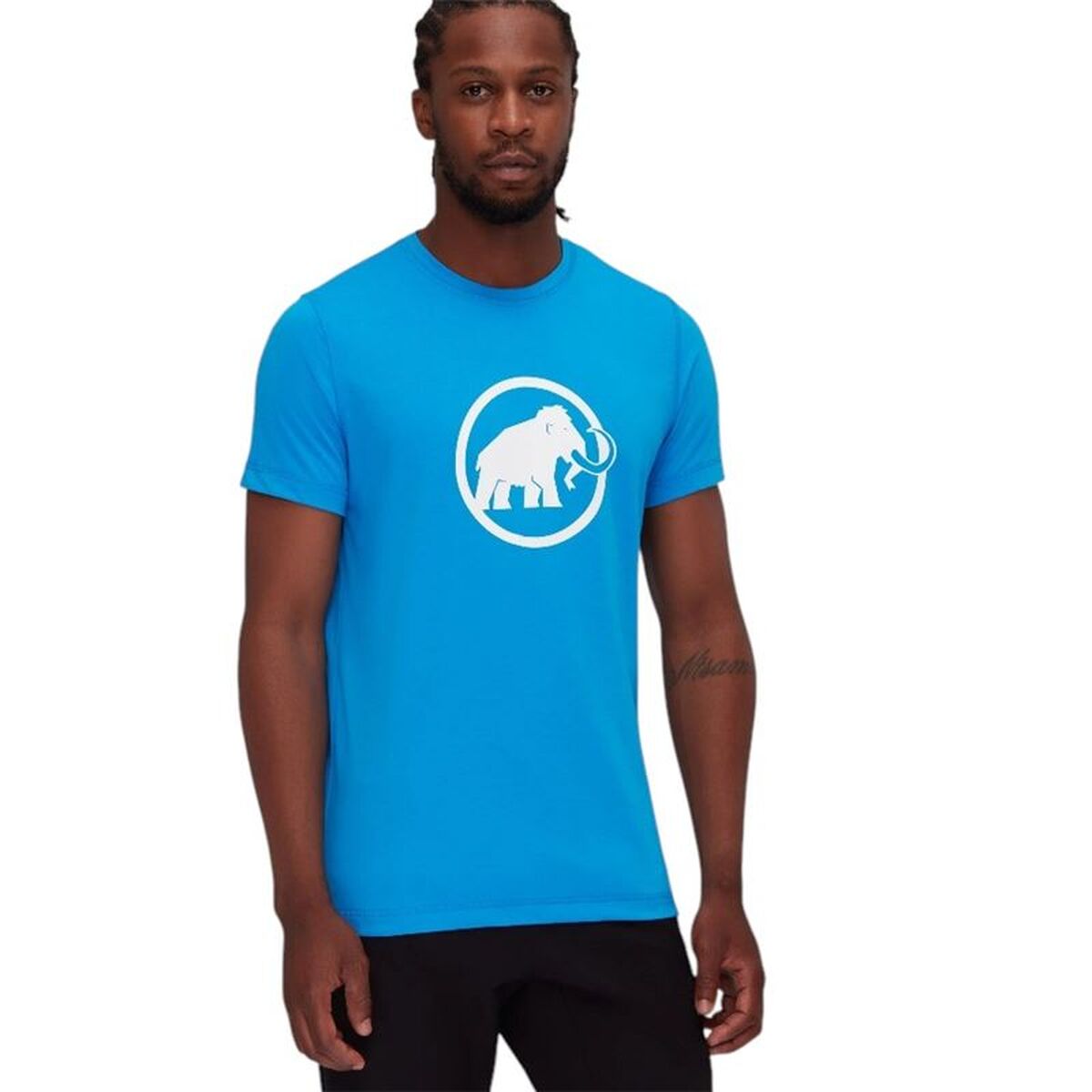 Tricou cu Mânecă Scurtă Bărbați Mammut Core Indigo