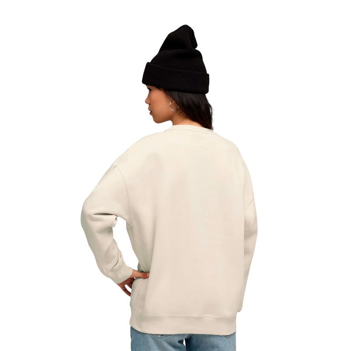 Hanorac fără Glugă Femei Puma Maximal Metallic Bej