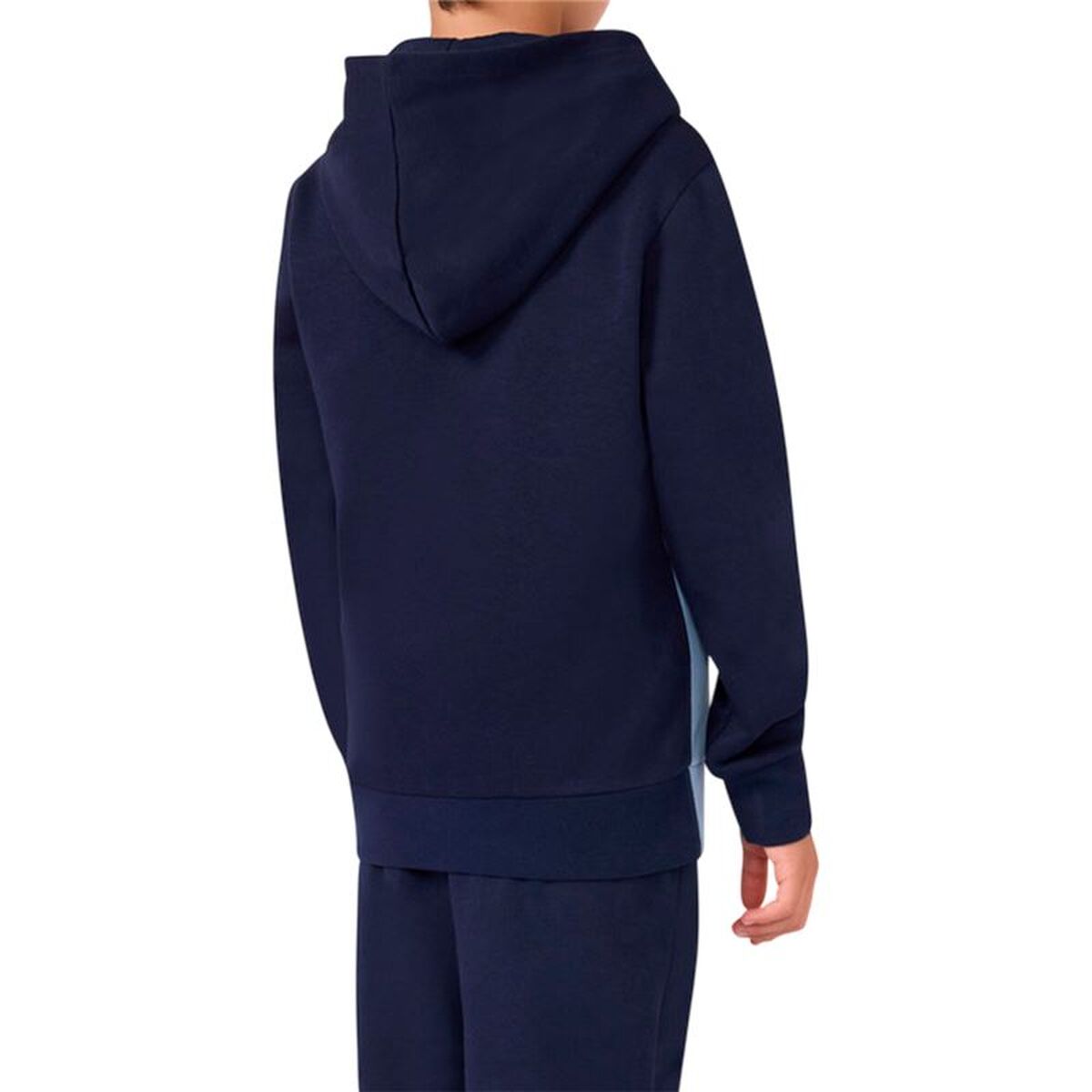 Hanorac cu Glugă Copii Champion Icons Plus Albastru Indigo