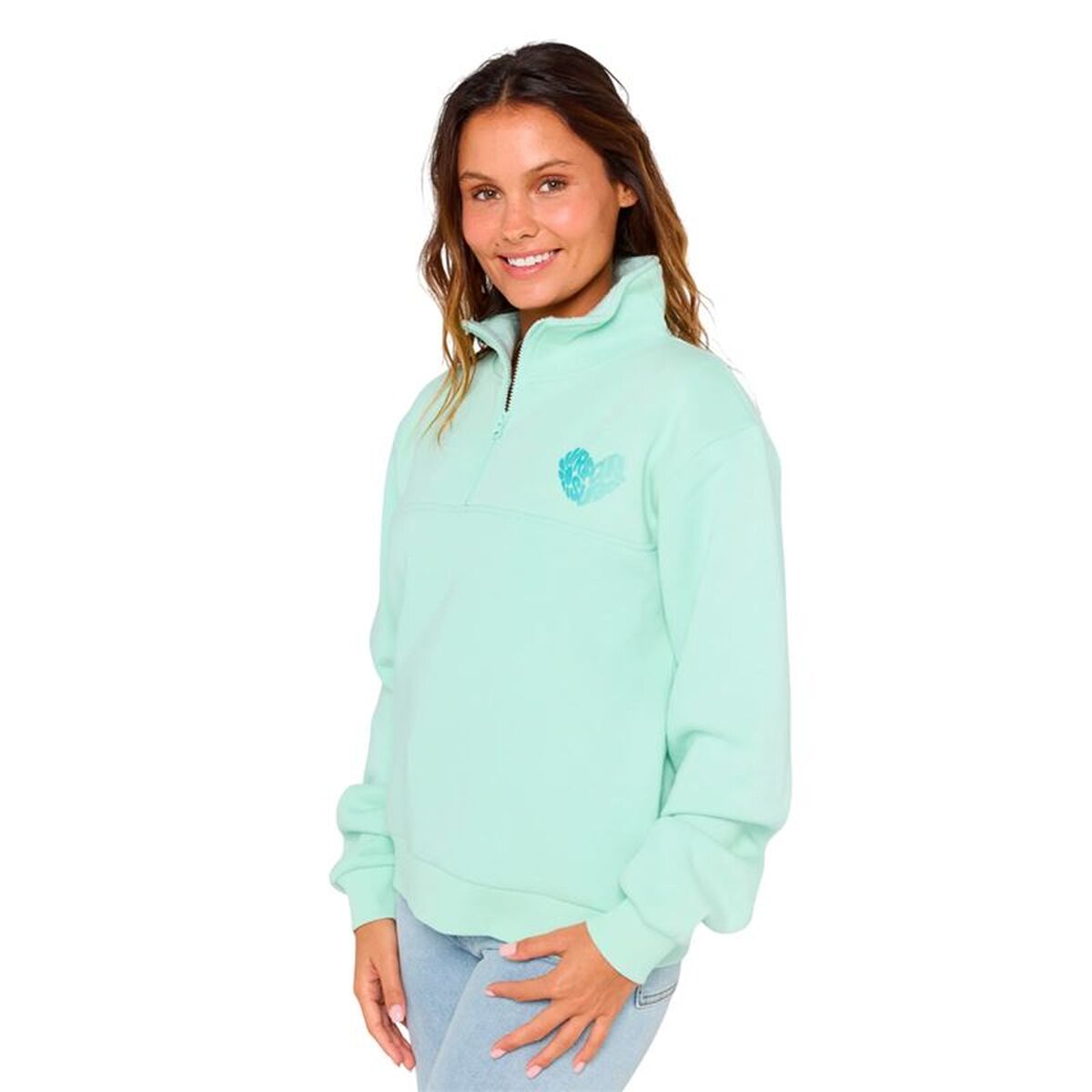 Jachetă Sport de Damă Rip Curl Half Zip Fleece