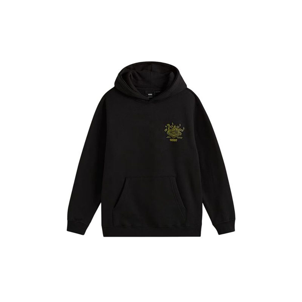 Hanorac cu Glugă Copii Vans Scratched Records Negru