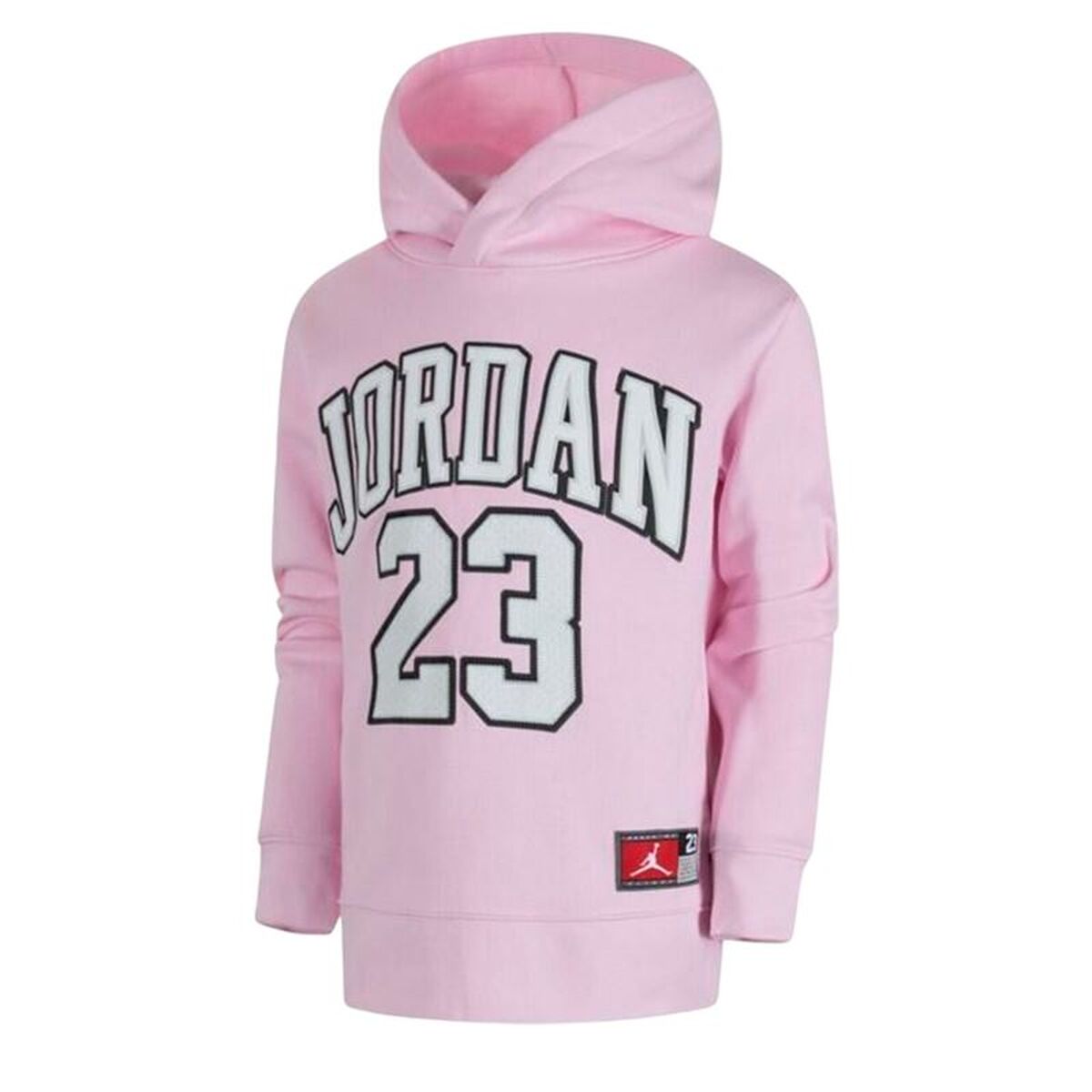 Hanorac cu glugă pentru fete Jordan Jordan Hbr Flc Po Hoodie Roz