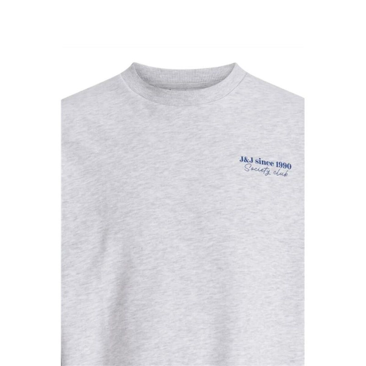 Hanorac fără Glugă Bărbați Jack & Jones Jjninety Crew Neck Alb