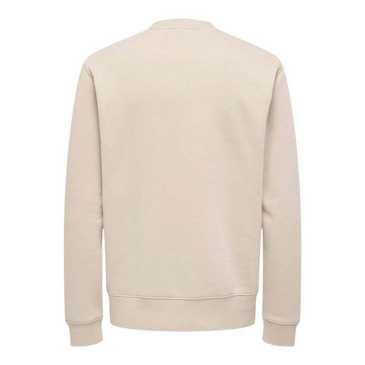 Hanorac fără Glugă Bărbați Only & Sons Onsdawson Reg Crew Vd Alb