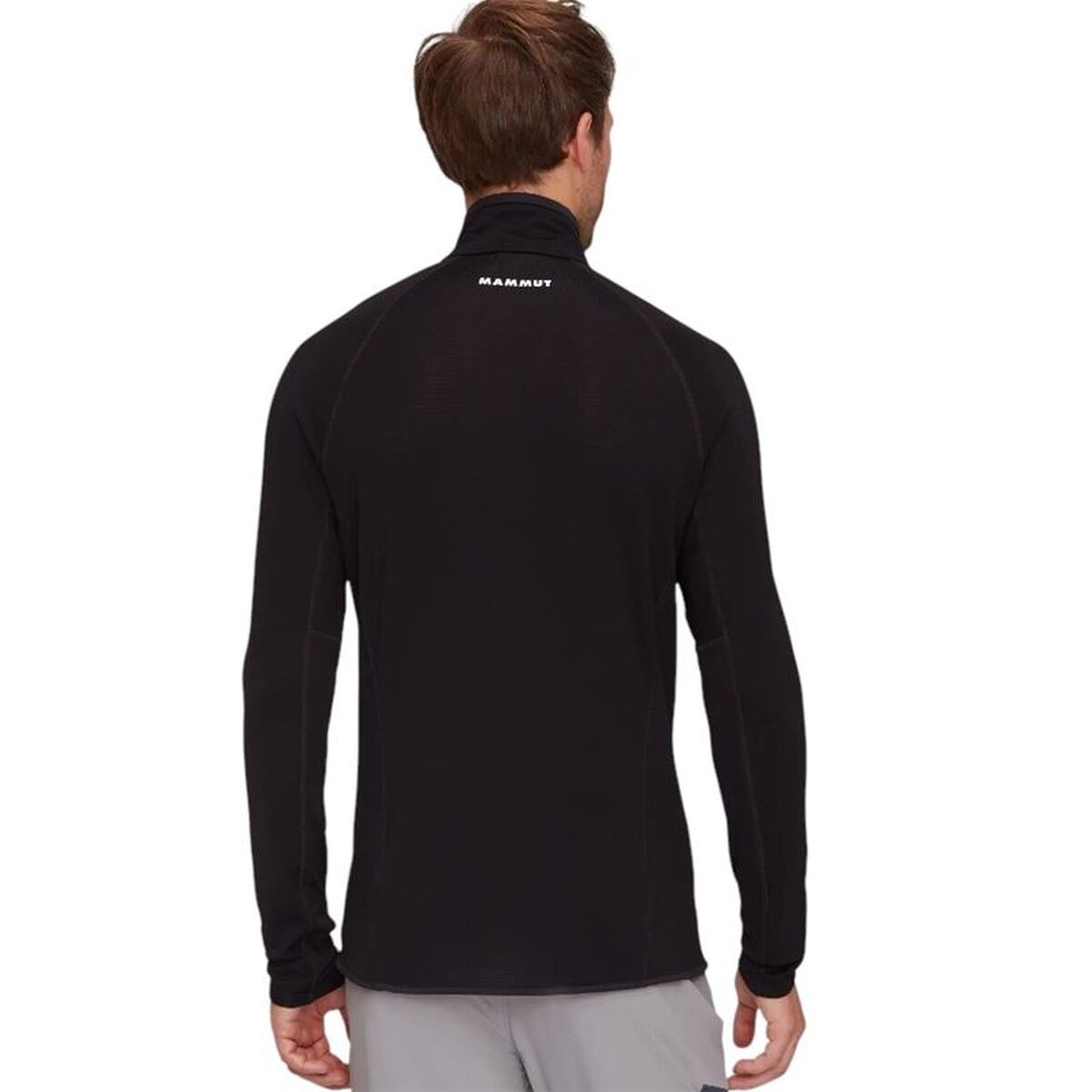 Jachetă Sport de Bărbați Mammut Aenergy Light Ml Half Zip Pull Negru