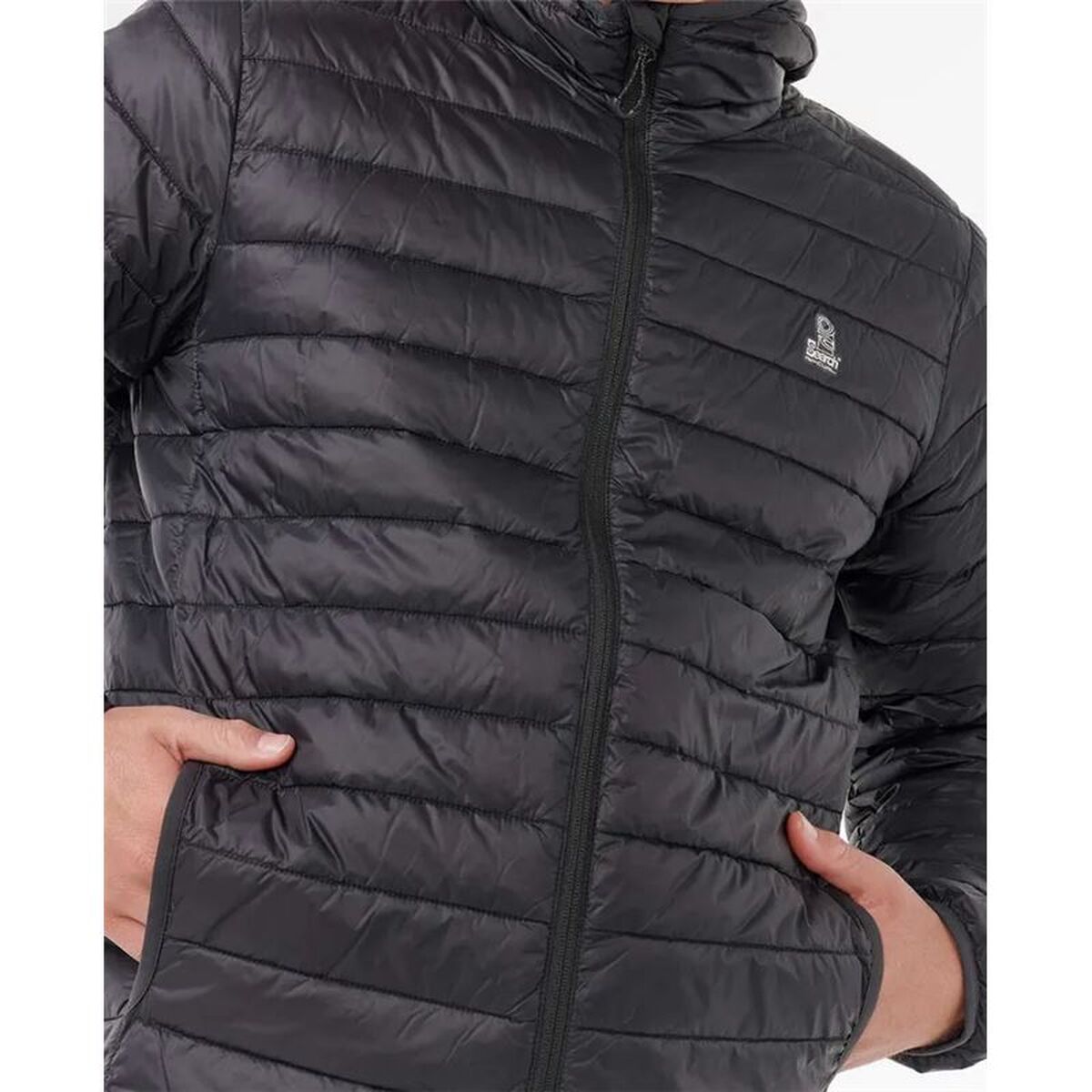 Vestă Rip Curl Anti Series Search Puffer Hood Negru