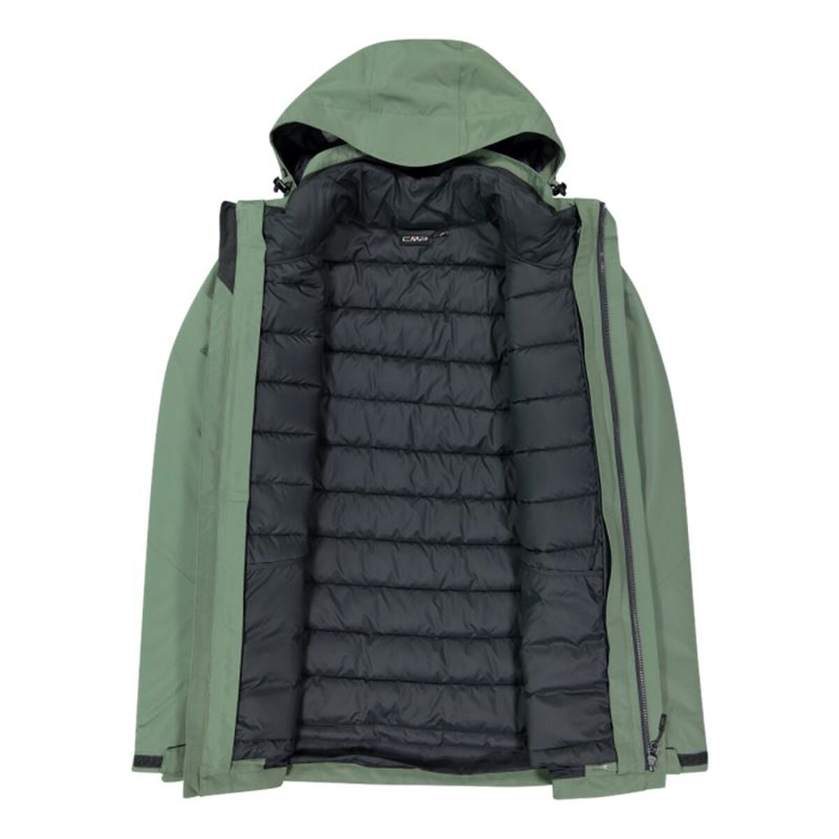 Jachetă Sport de Bărbați Campagnolo Man Zip Detachable Inn Albastru