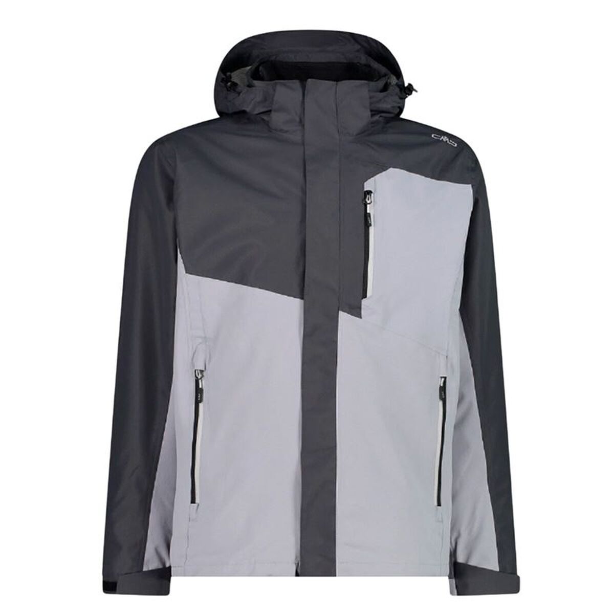 Jachetă Sport de Bărbați Campagnolo CMP Man Zip Detachable Inn Gri
