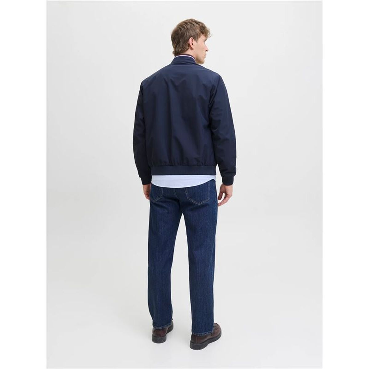 Vestă Jack & Jones Jjbrook Bomber Albastru închis