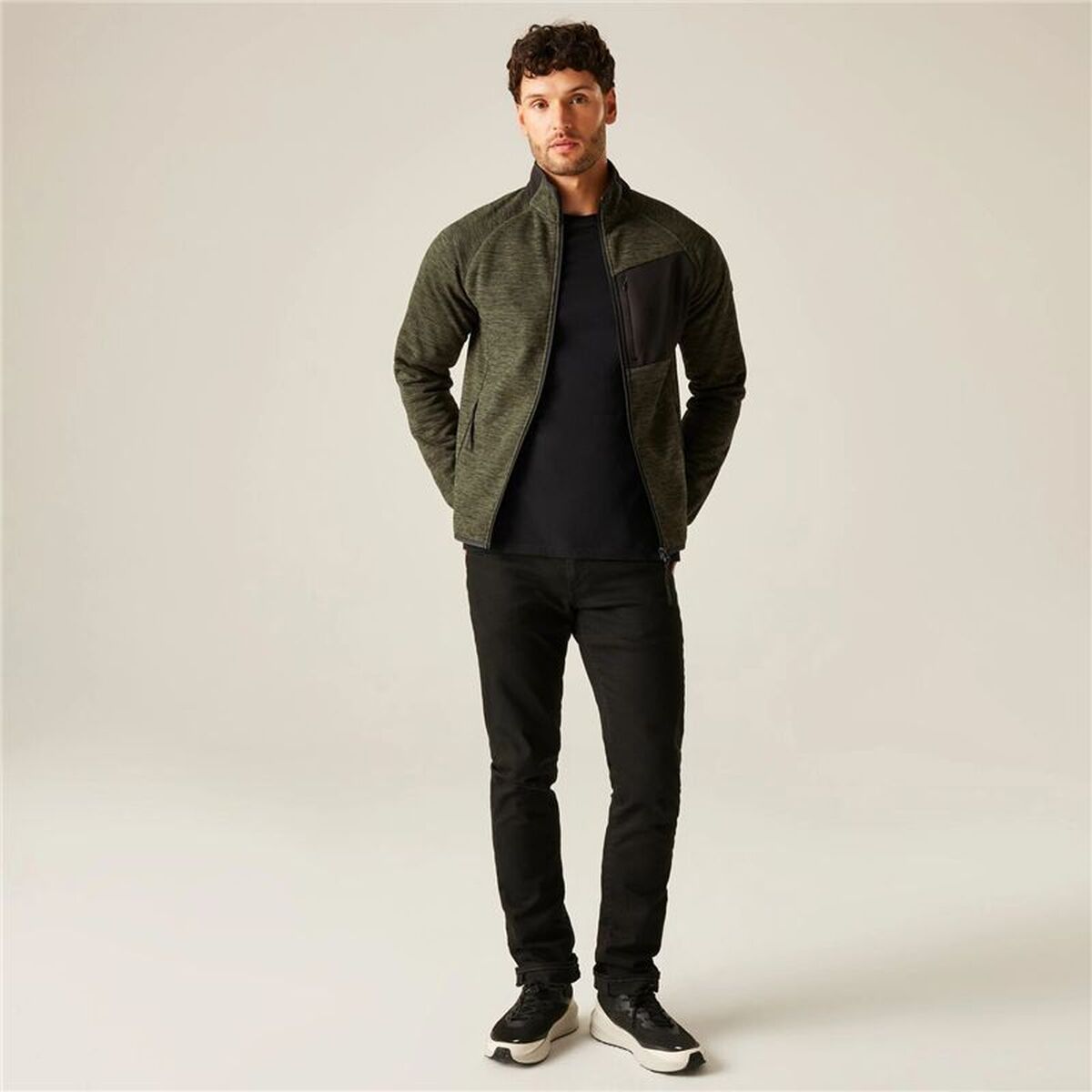 Căptușeală Material Polar Regatta Salzance Verde Bărbați