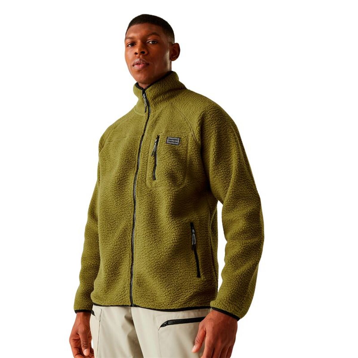 Căptușeală Material Polar Dare 2b Camber Fleece Verde Bărbați