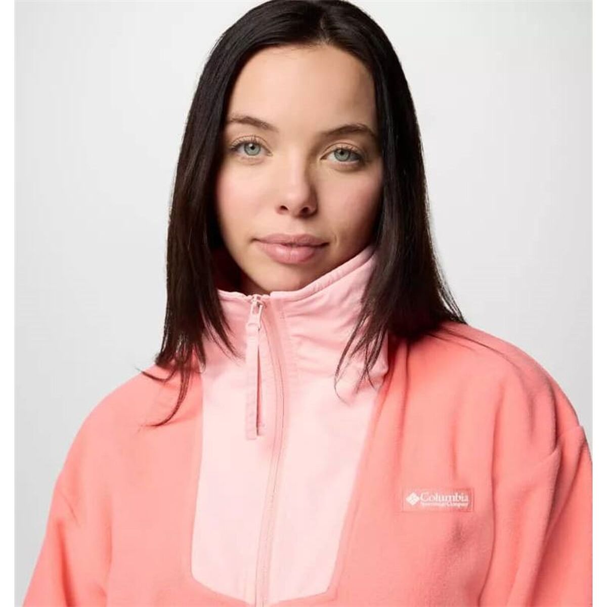 Căptușeală Material Polar Columbia Sequoia Grove™ Full Zip Somon Femeie