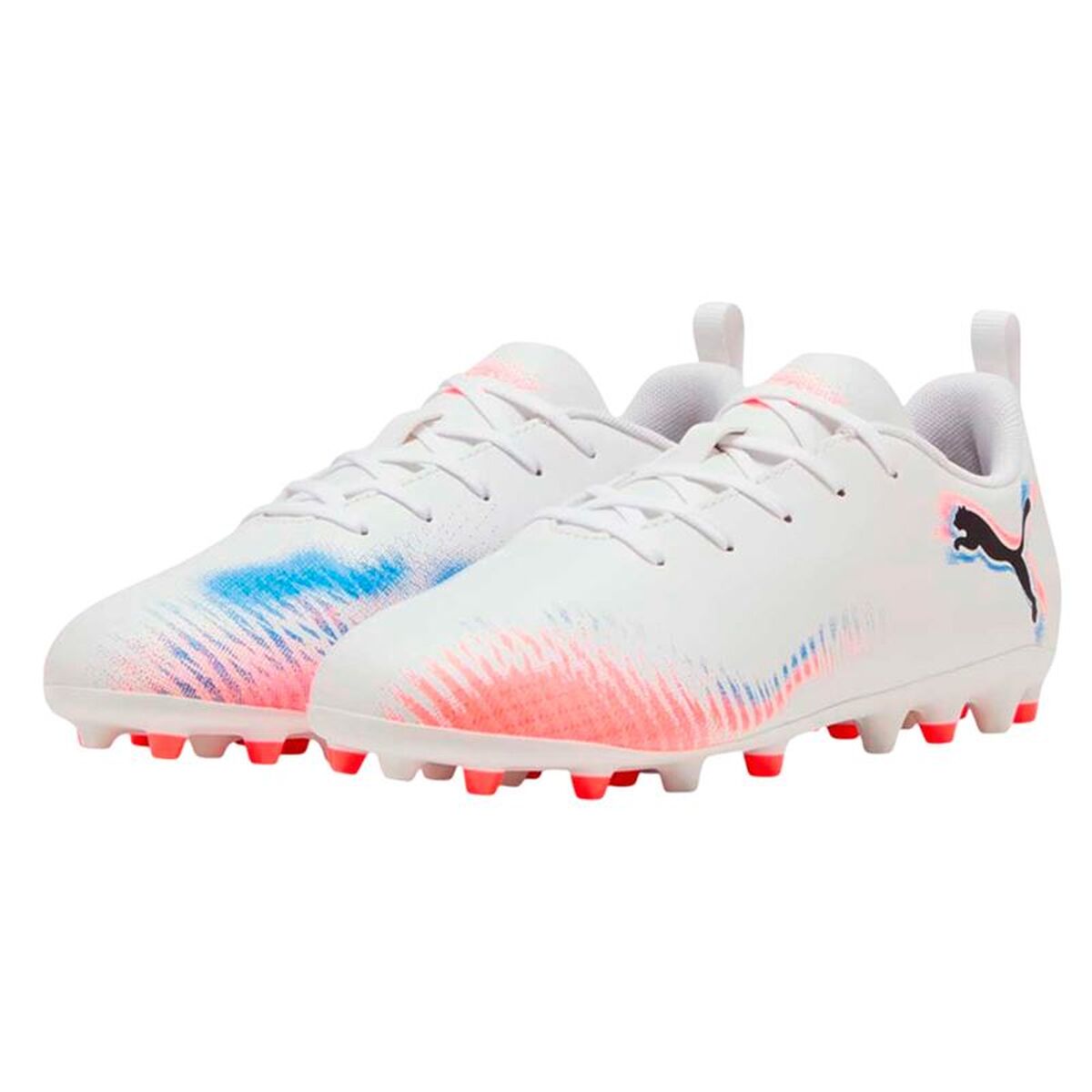 Ghete de Fotbal pentru Copii Puma Future 8 Play Mg Alb