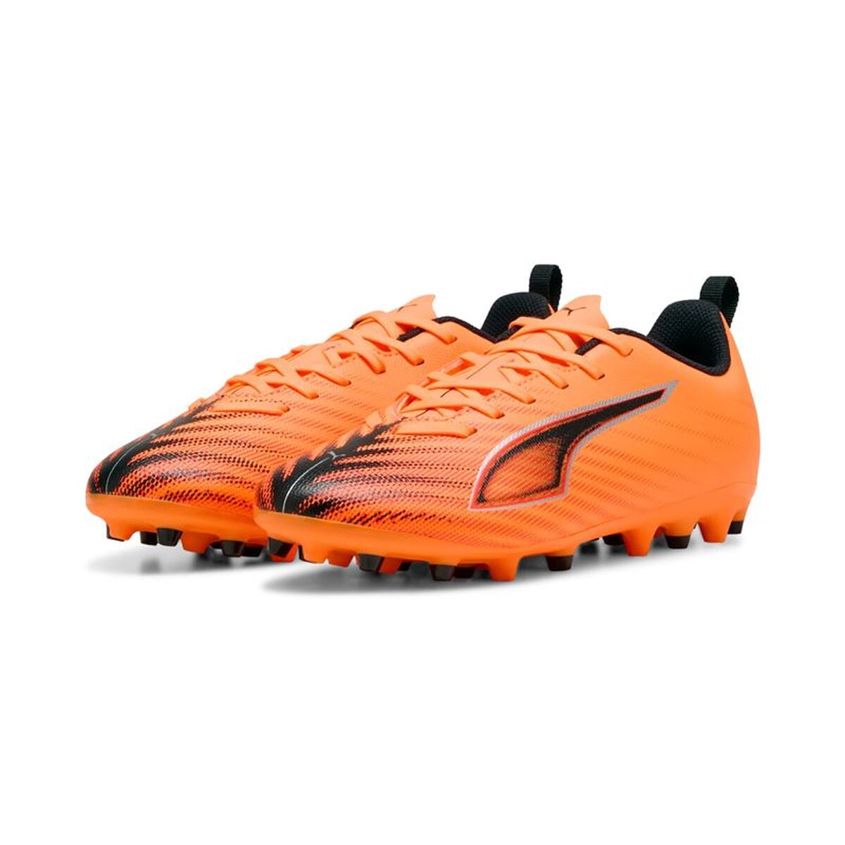 Ghete de Fotbal pentru Copii Puma Ultra 6 Play Mg Heat Fire- B