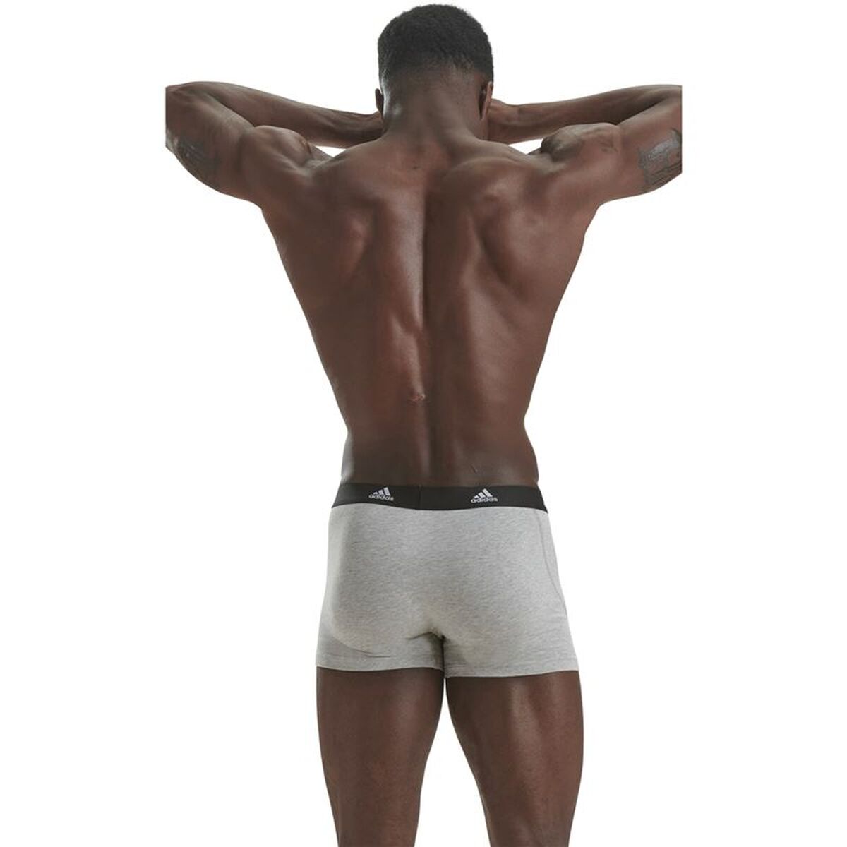 Boxeri pentru bărbați Adidas Active Flex Alb 3 Piese