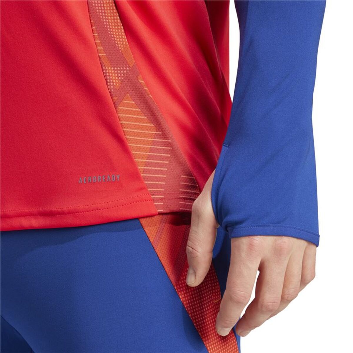 Hanorac de Antrenament pentru Adulți Adidas España Tr Top Roșu