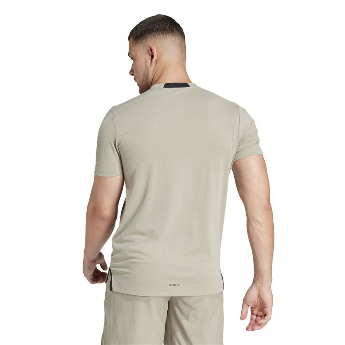 Tricou cu Mânecă Scurtă Bărbați Adidas Essentials D4T Gri