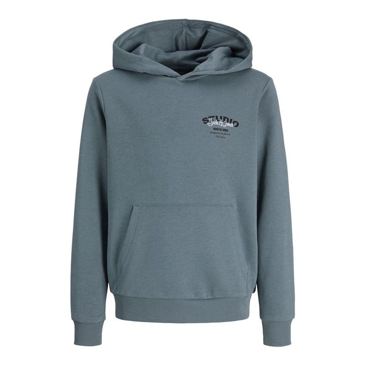 Hanorac cu Glugă Copii Jack & Jones Jjyuki Stormy Weather Albastru