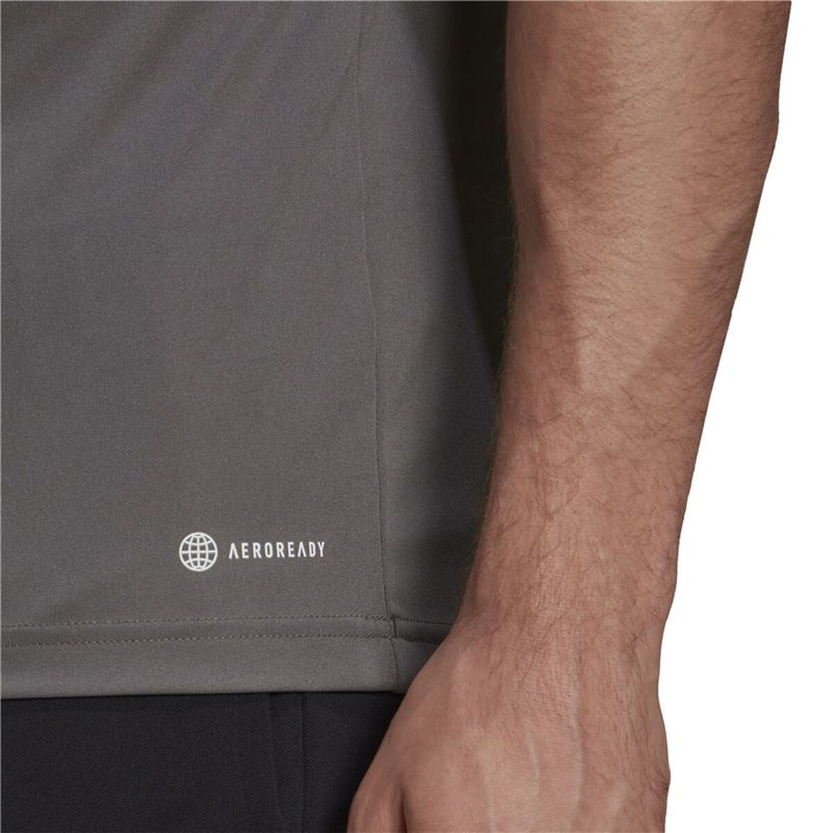 Tricou Polo cu Mânecă Scurtă Bărbați Adidas H57486 Gri închis XL