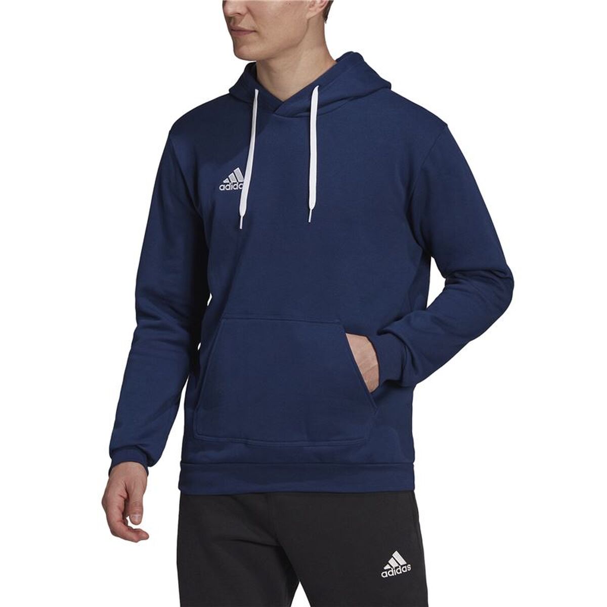 Hanorac cu Glugă Bărbați Adidas Ent22 Hoody Albastru închis