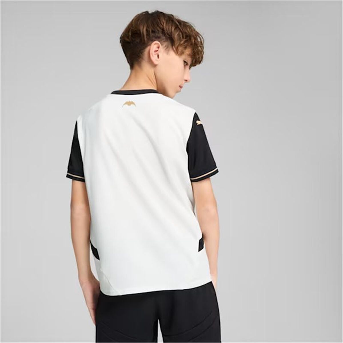 Tricou de Fotbal cu Mânecă Scurtă pentru Copii Puma Valencia C.F. Home Replica