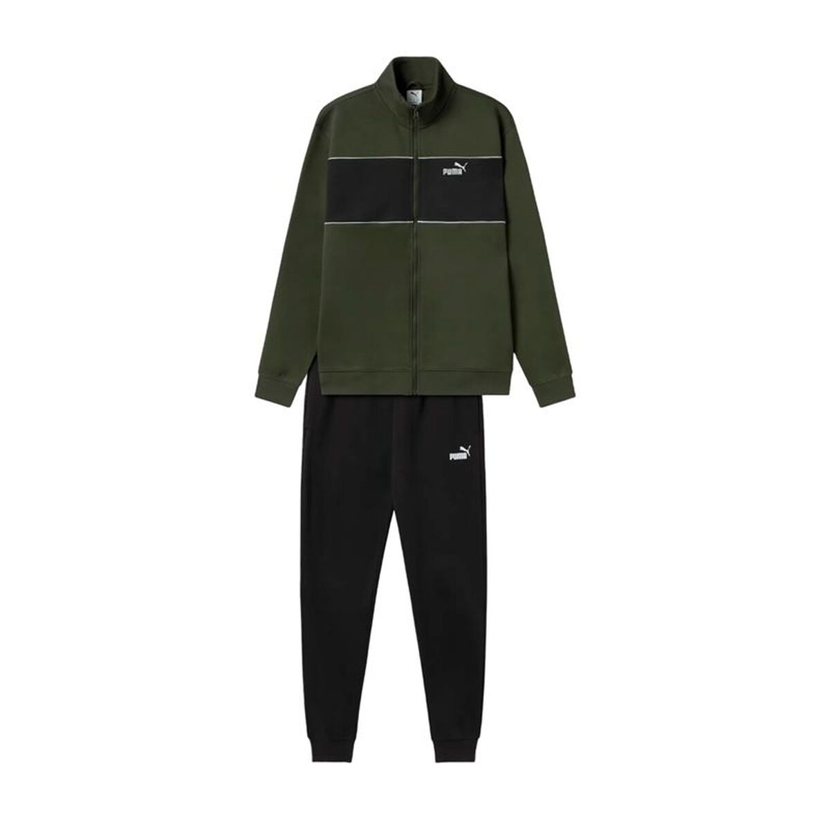 Trening pentru Adulți Puma Ess Sweat Suit Fz Fl Bărbați