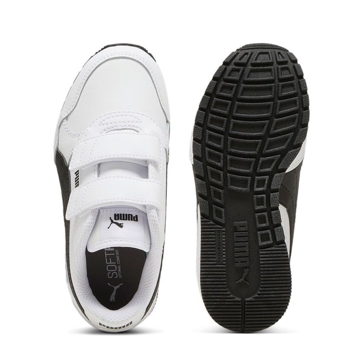 Adidași pentru Copii Puma St Runner V4 L V Ps Alb