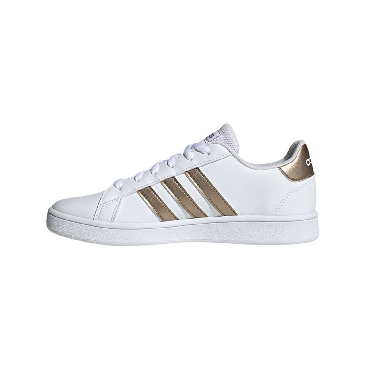 Adidași pentru Copii Adidas Grand Court Alb