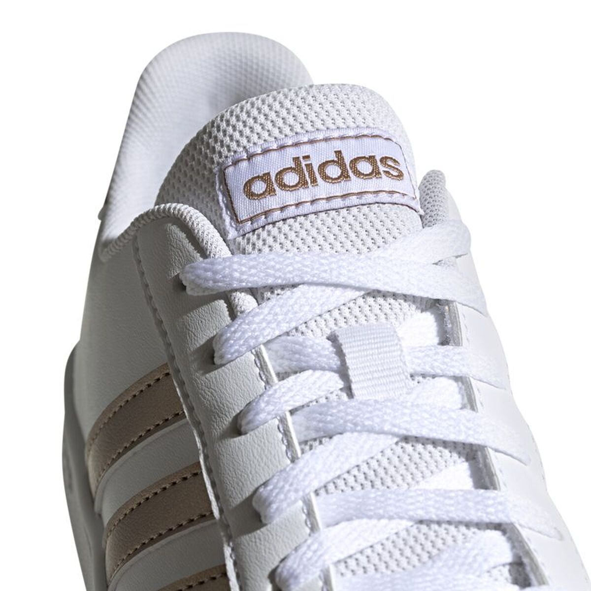 Adidași pentru Copii Adidas Grand Court Alb