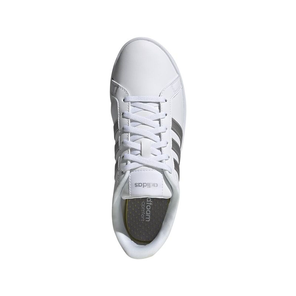 Încălțăminte de Running pentru Adulți Adidas Courtpoint W Alb