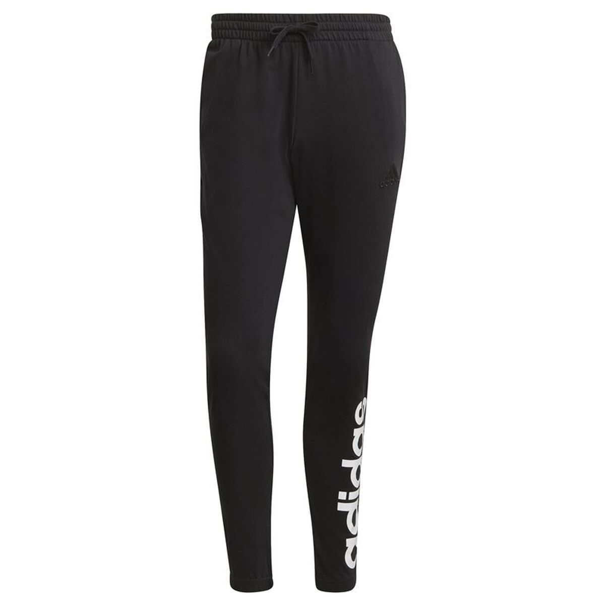 Pantaloni lungi de sport Adidas Essentials Logo Negru Bărbați