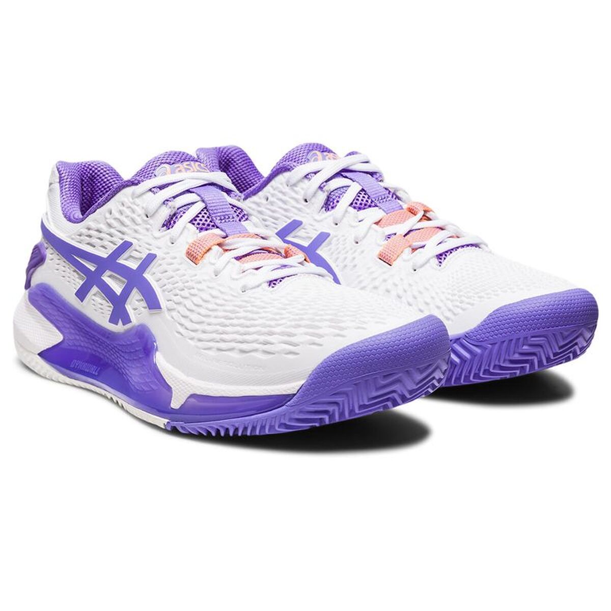 Încălțăminte de Running pentru Adulți Asics Gel-Resolution 9 Clay Alb