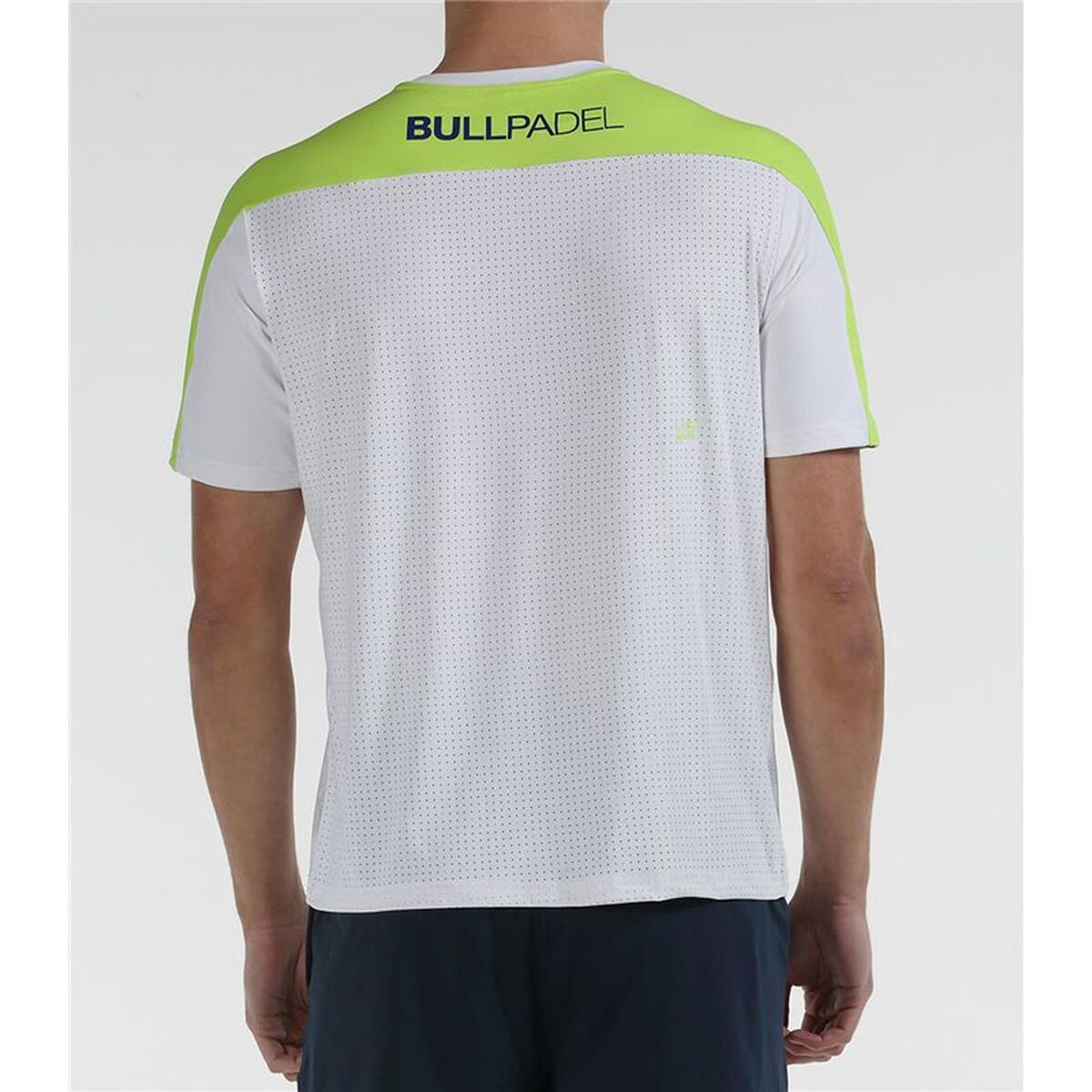 Tricou cu Mânecă Scurtă Bărbați Bullpadel MITAD-012 Alb