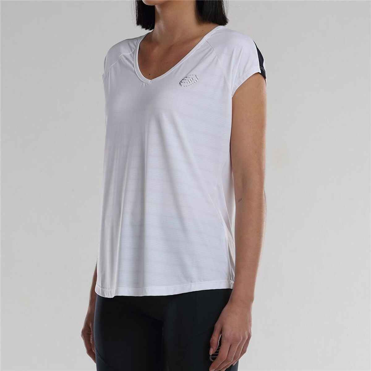 Tricou cu Mânecă Scurtă Femei Bullpadel USIER-012 (S)