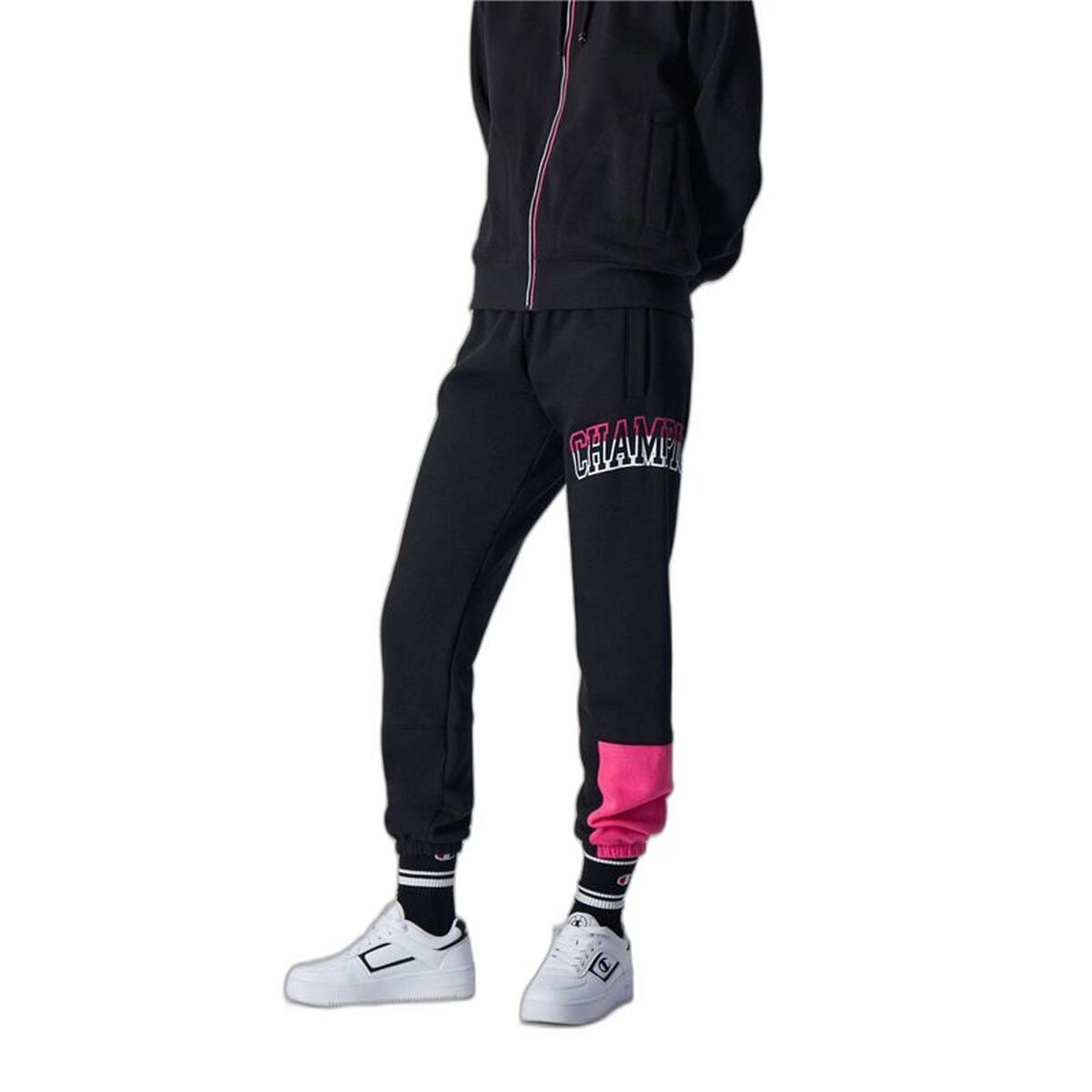 Pantaloni lungi de sport Champion Legacy Negru Femeie