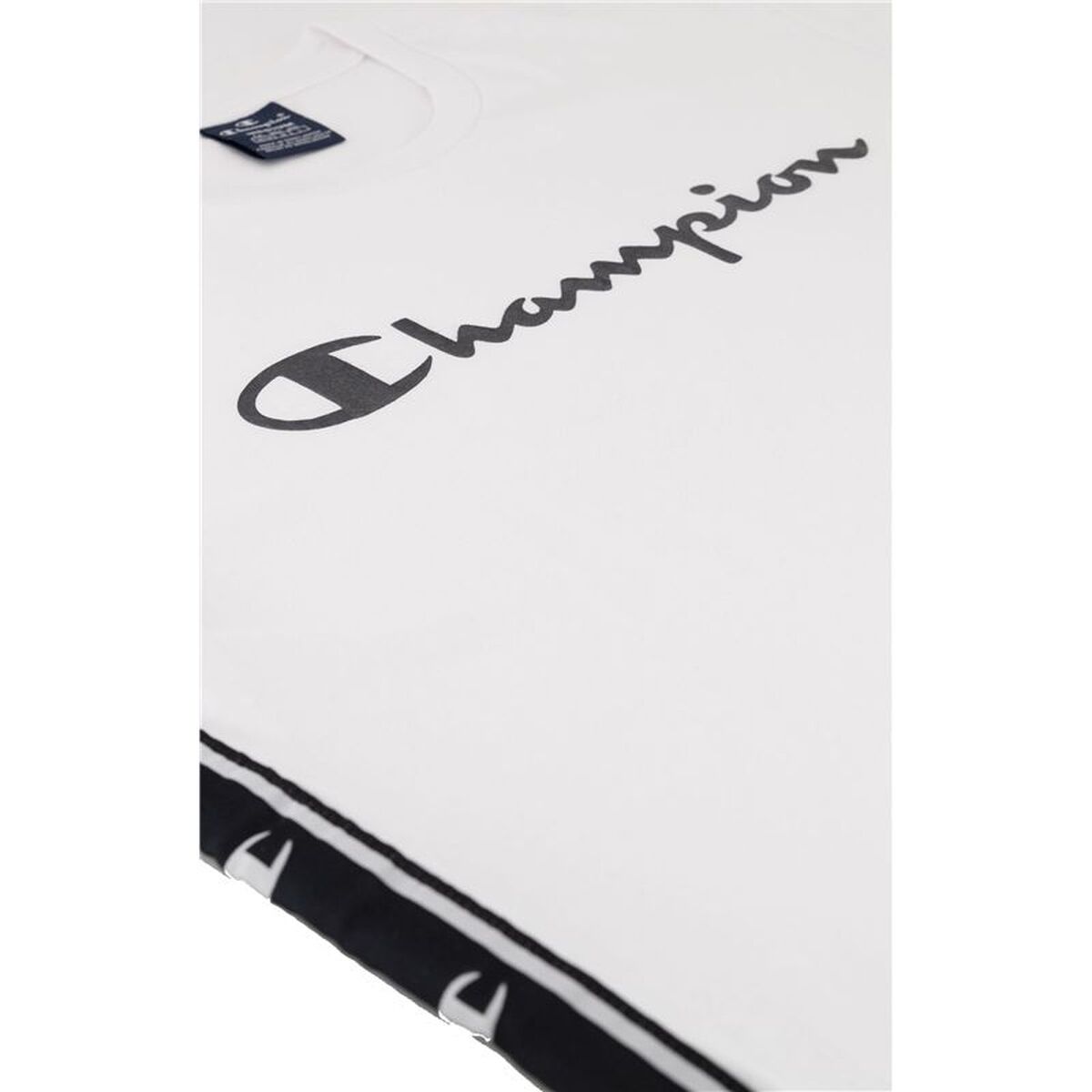 Tricou cu Mânecă Scurtă Bărbați Champion 218477-WW001 Alb