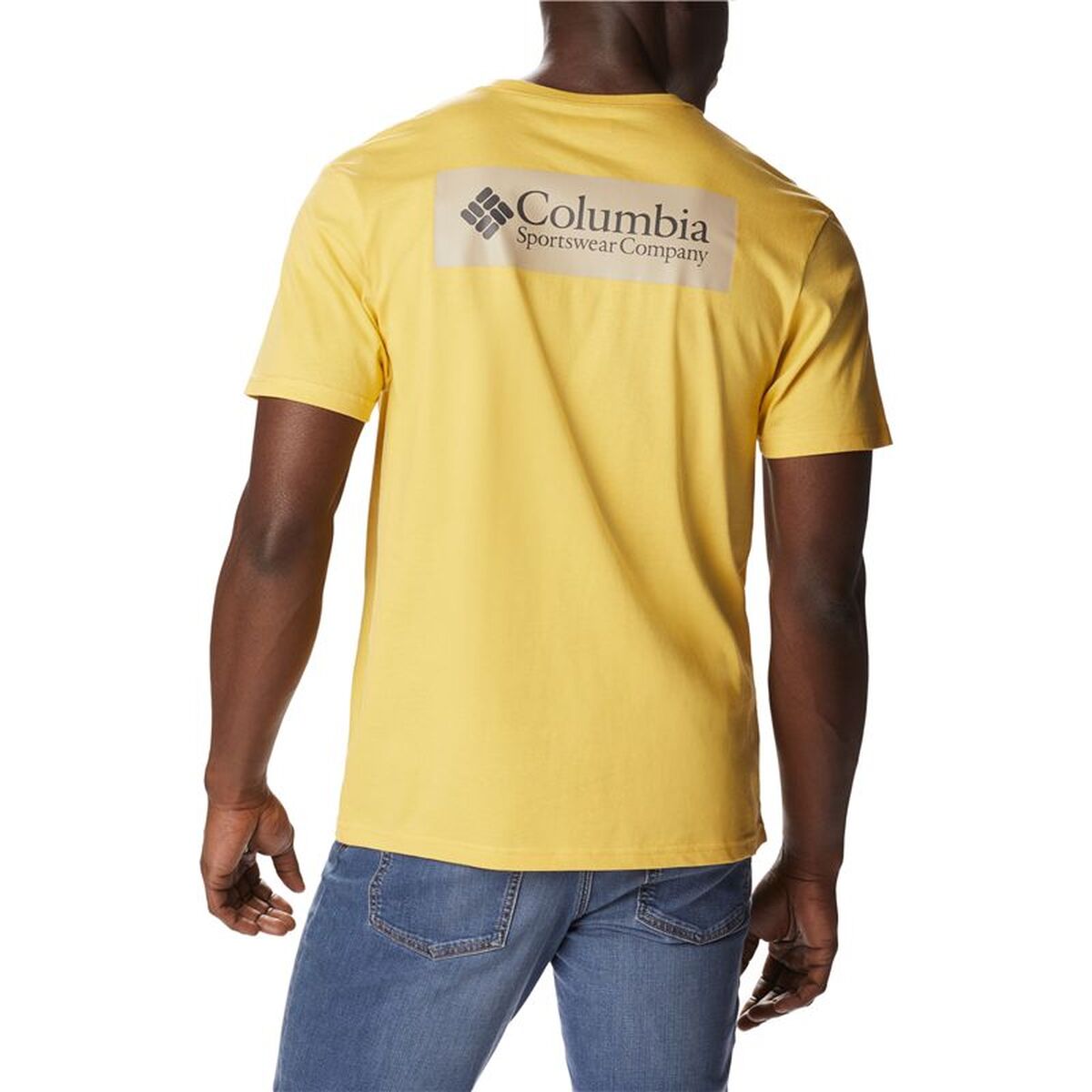 Tricou cu Mânecă Scurtă Bărbați Columbia 1834041742 Galben